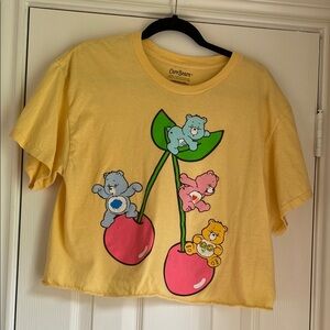 Care Bears Yellow Short Sleeve Tee